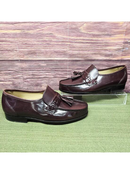 Bostoniam First Flex Mens Loafer Dress Shoe  Burgandy Size 80 main image 8